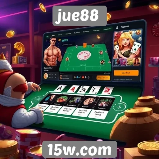 Experiência de usuário no site de jogos jue88
